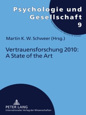 cover image of Vertrauensforschung 2010